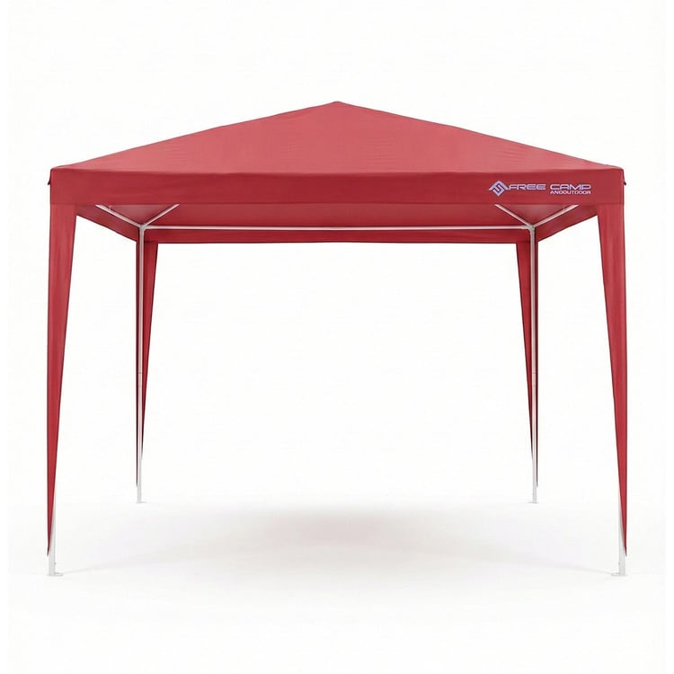 FreeCamp Girona AND1026 240x240cm Pe Tente-KIRMIZI
