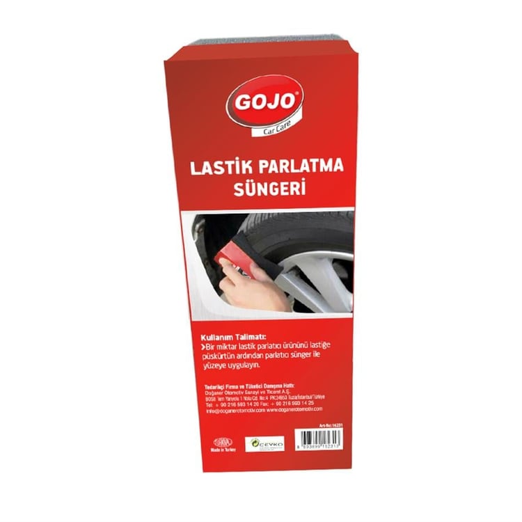 Gojo 16231 Lastik Parlatma Süngeri