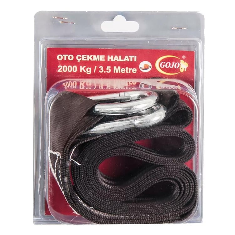 Gojo 53004 Çekme Halatı Kemer, Döküm Kancalı 3m