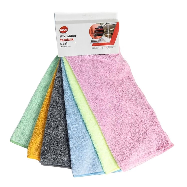 Gojo 74108 Mikrofiber Temizlik Bezi 6 Adet 30X40 Cm