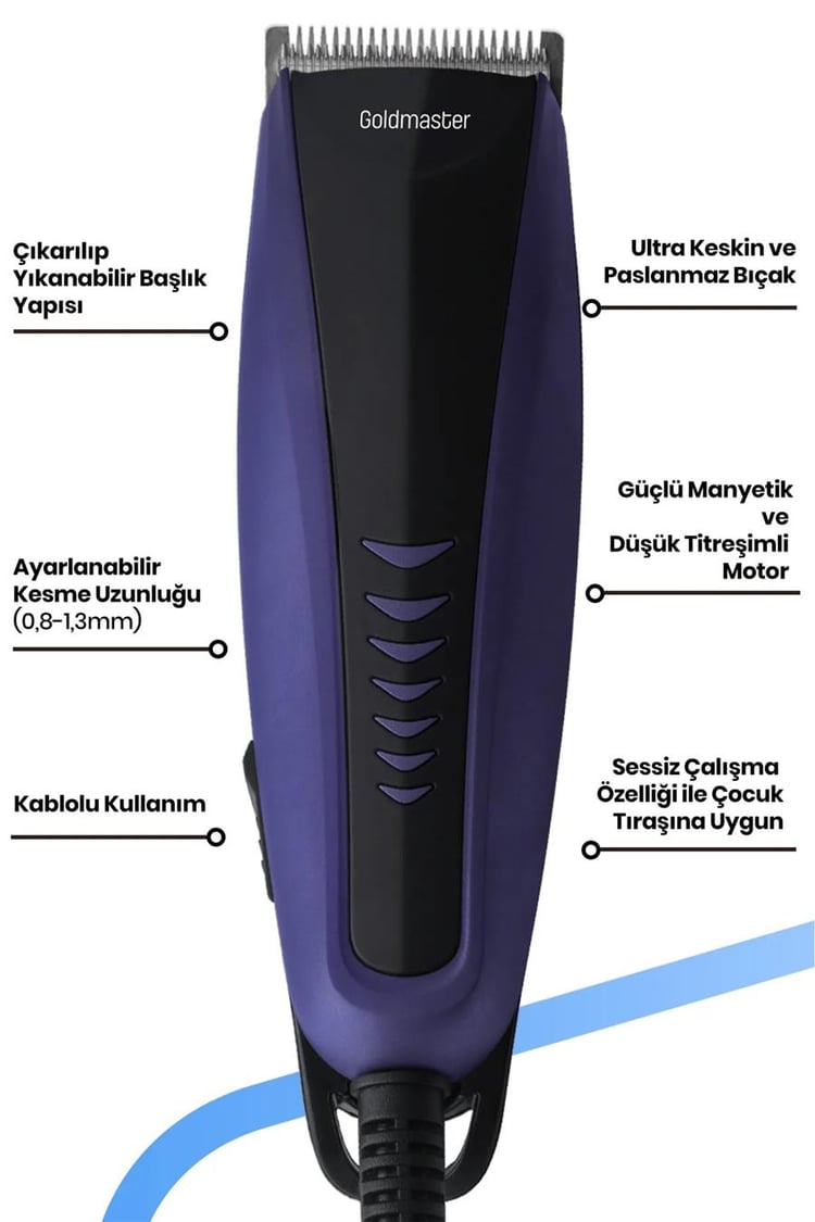 GOLDMASTER GM-8102 MASTER SAC VE SAKAL SEK K M P