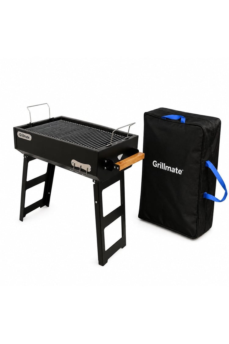 Grillmate GM-60 Döküm Izgaralı Katlanır Ayaklı Mangal + Çanta Hediyeli