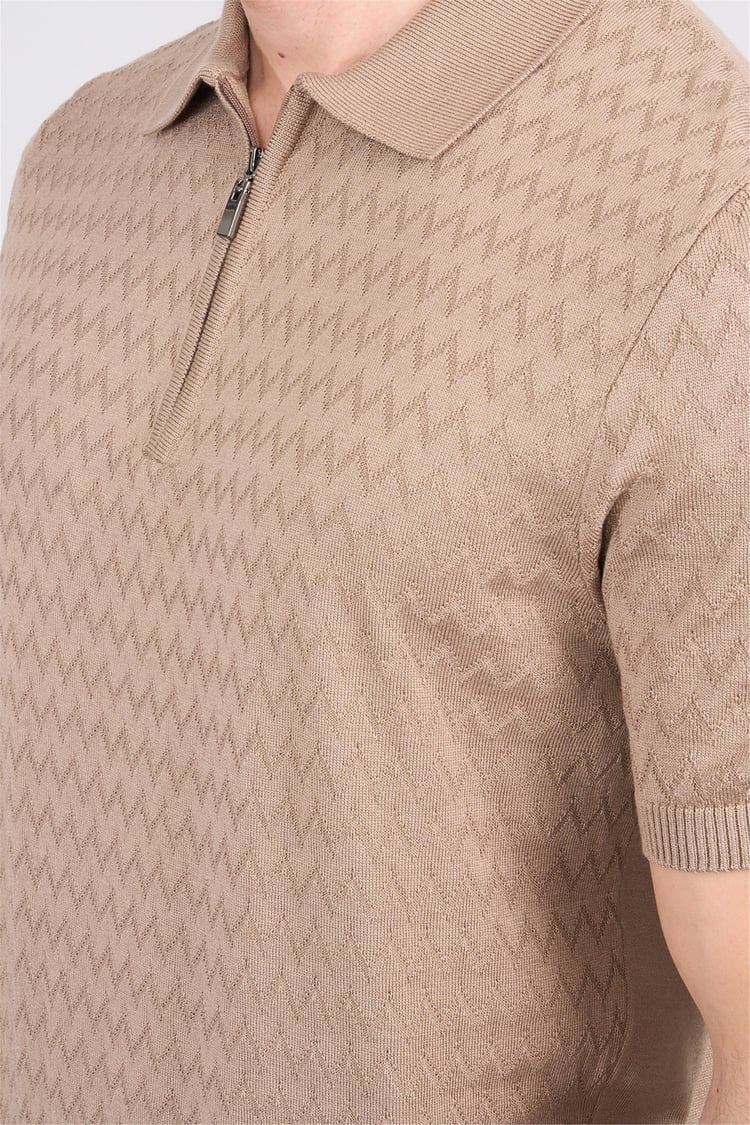 Halifaks K.Vizon Erkek 39796 40 Ferm Polo Yk 20 2 Vıs Cot Tac Tek Kat Kısa Kol T-Shirt