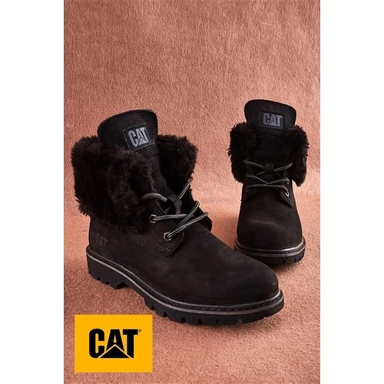 Harley Davidson 015Z101184 Utah Fur Siyah Nubuk Kadın Bot