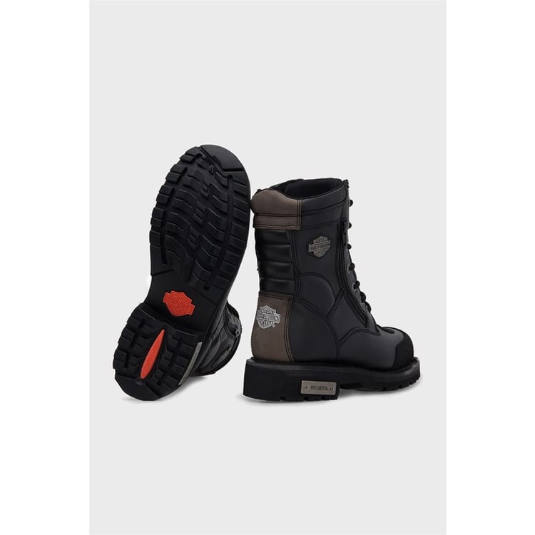 Harley Davidson Riddick Siyah Deri Kadın Bot