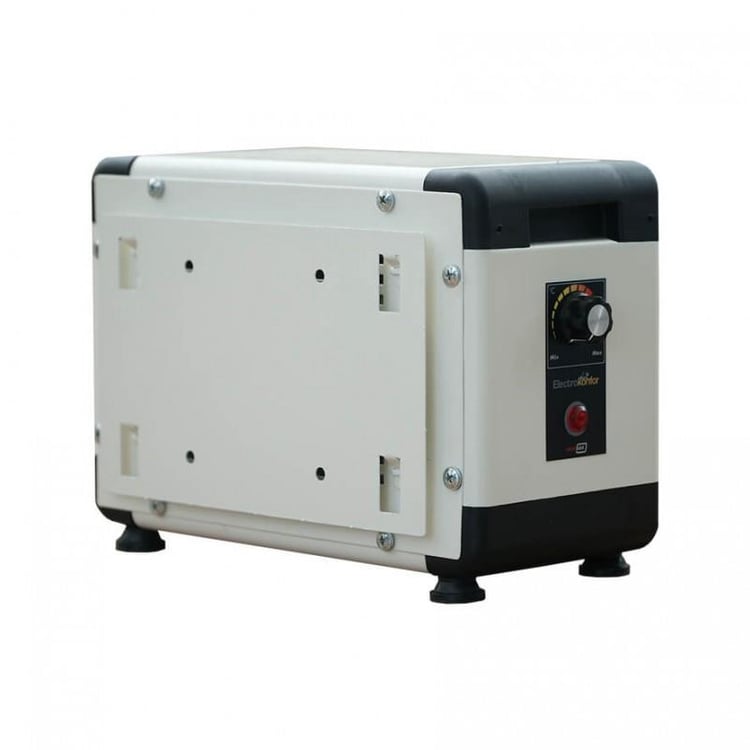 Heatbox HBM2000K Heatbox Mini 2000 watt Monofaze Elektrikli Fanlı Isıtıcı Krem