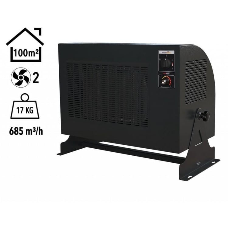 Heatbox HBPRO9000F Heatbox Pro 9000W Trifaze Elektrikli Fanlı Isıtıcı Füme