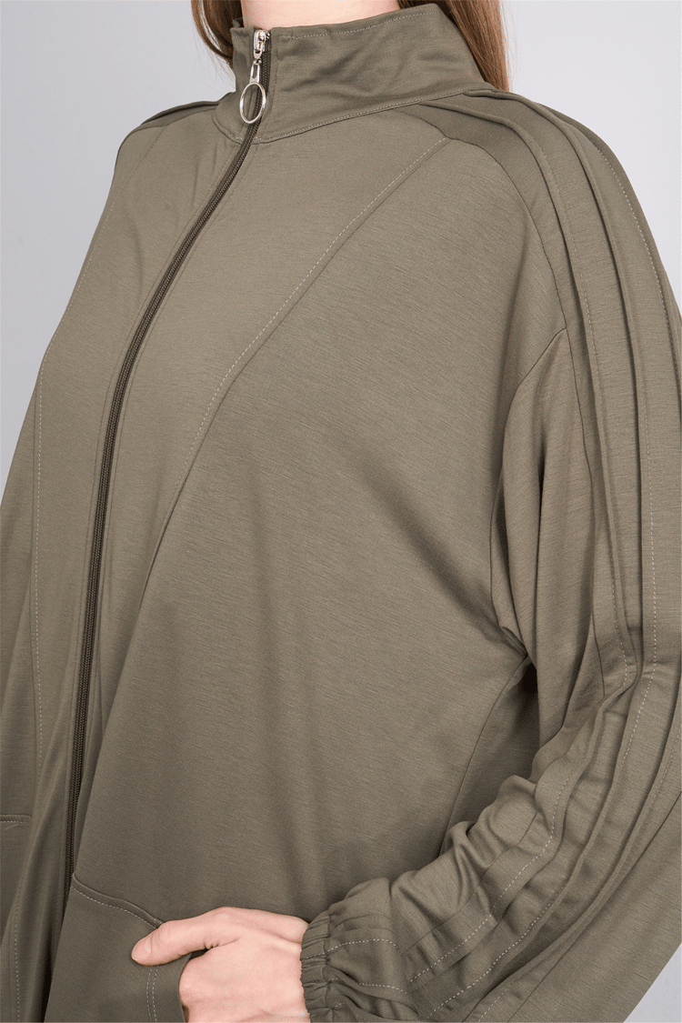 Hisset Y26 Tk2541 Haki Kadın Melisa Pantolonlu İkili Takım 38-44