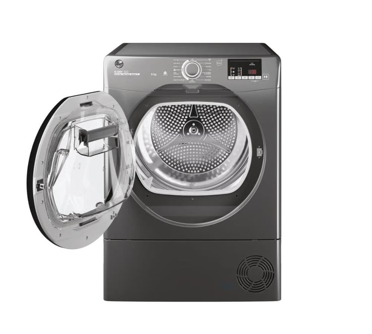 HOOVER H-DRY 300 PLUS  HLE H9A2DCER-17 A++ Enerjiı, 9 kg kurutma kapasitesi, Isı pompalı kurutma teknolojisi, hOn ( Wi-Fi ve Bluetooth)