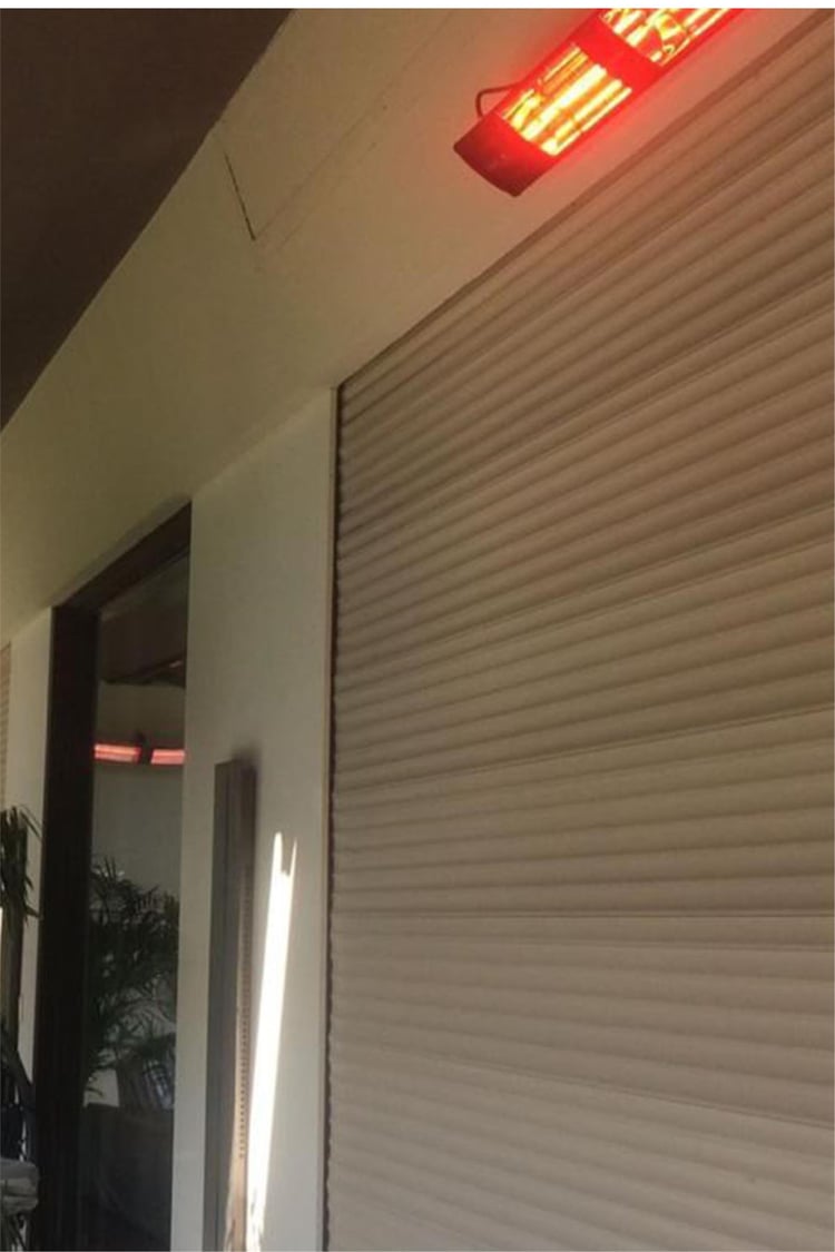 Hottable Supreme Plus Duvar Tipi Dış Mekan İnfrared Isıtıcı 4000 Watt (U.kumandalı 5 kademe Isı ayarı)