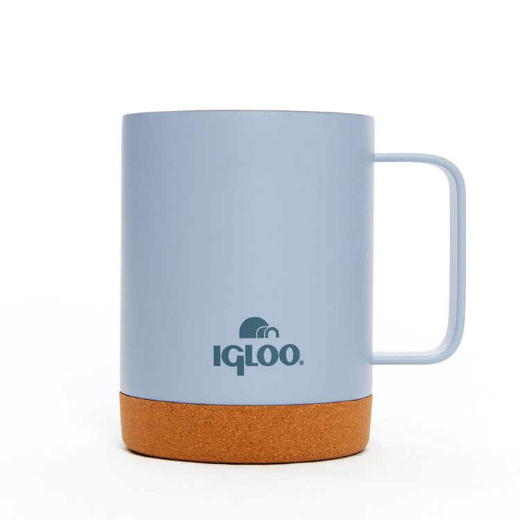 Igloo Cork Mug 350ml-DUMAN MAVİ
