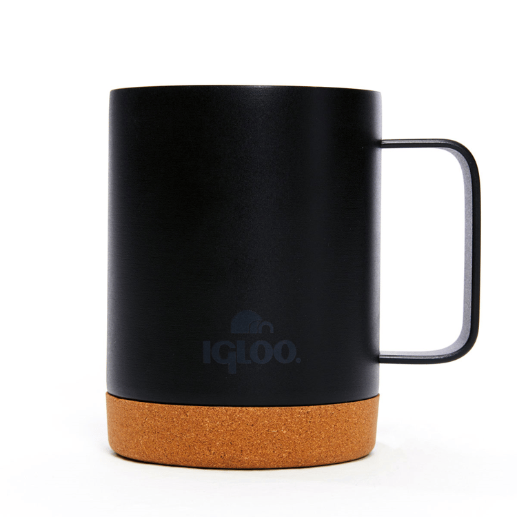Igloo Cork Mug 350ml-SİYAH