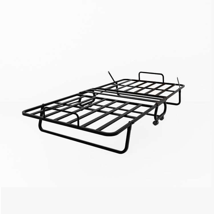 Iron Katlanır Yatak ve Karyola | 80x190 cm Katlanabilir Somya ve Yatak Tek Kişilik Katlanır Yatak