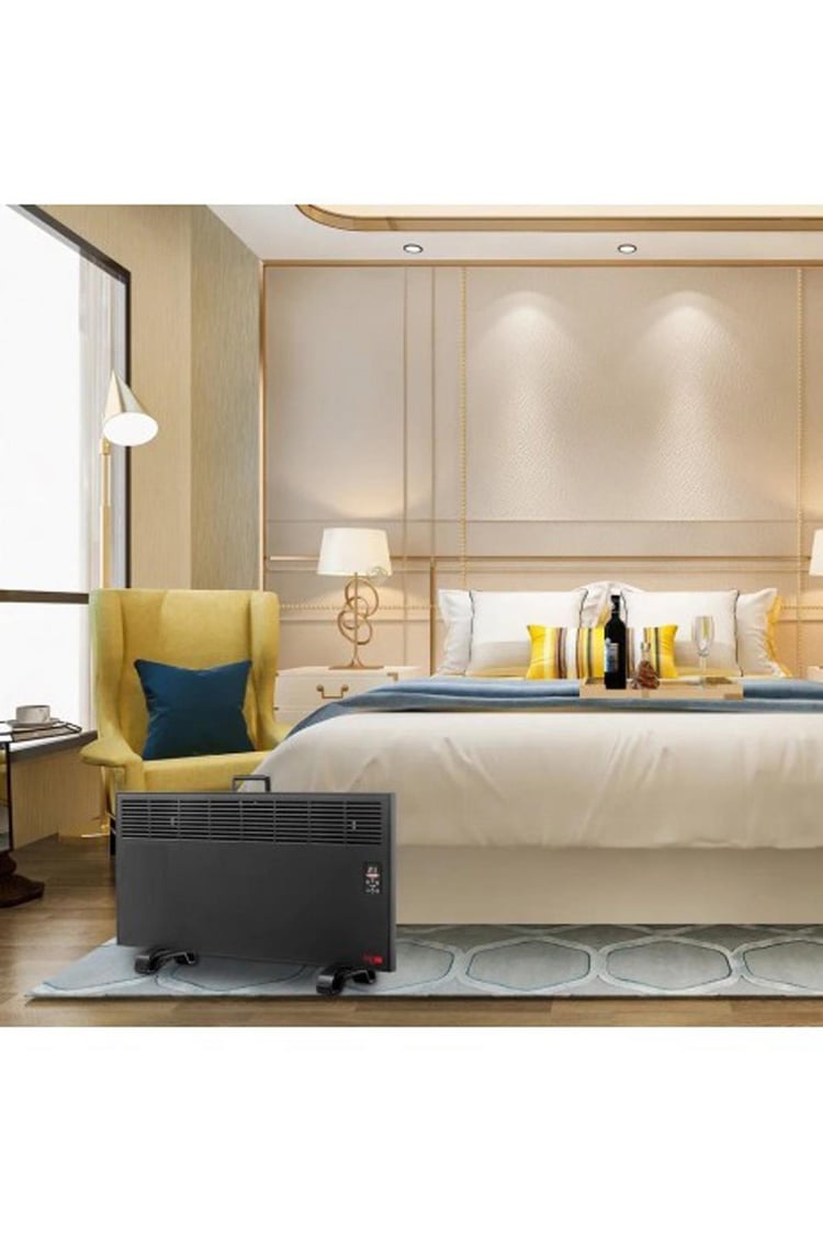 İvigo Isıtıcı EPK4590E20S İvigo Elektrikli Panel Konvektör Isıtıcı Dijital 2000 Watt Siyah