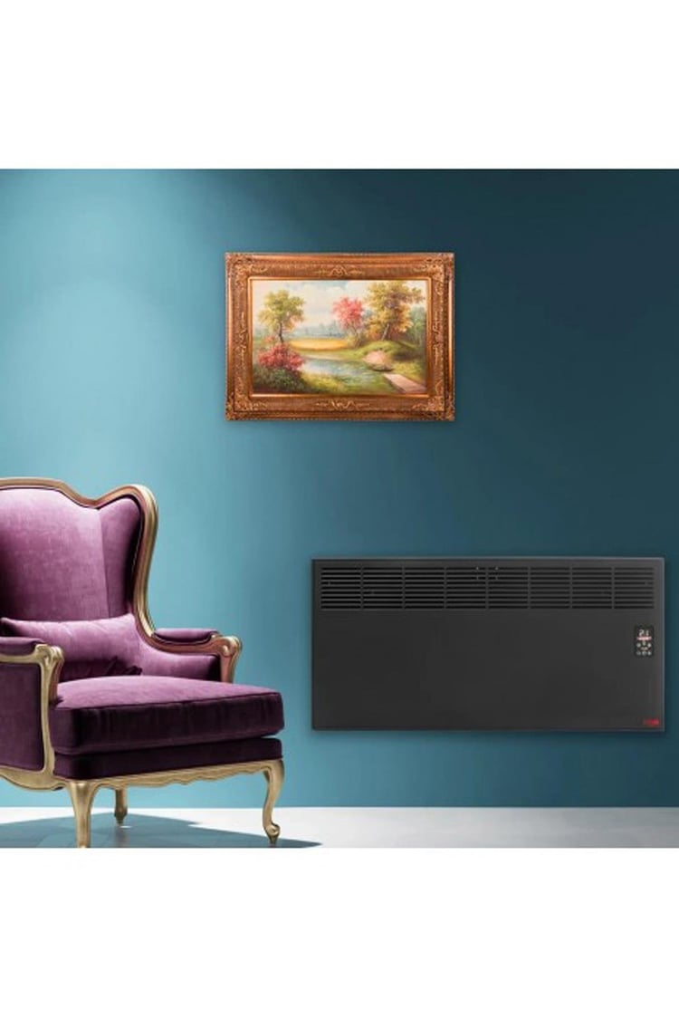 İvigo Isıtıcı EPK4590E25S İvigo Elektrikli Panel Konvektör Isıtıcı Dijital 2500 Watt Siyah