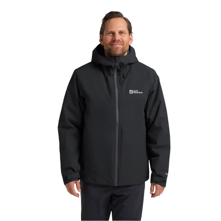 Jack Wolfskın A61870-6000 Black Wısper Ins Jkt M Erkek Outdoor Mont