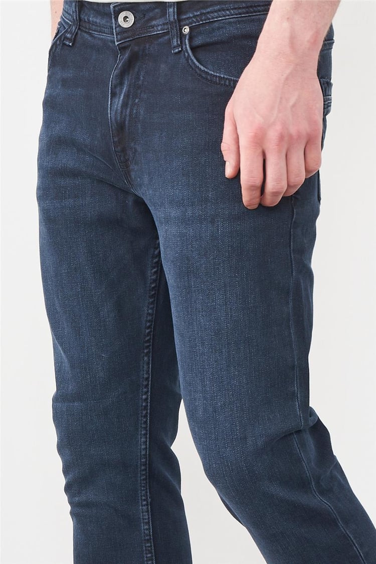 Jsco 2200-M02 Blue Black Zkb Jsco Parma Erkek Pantolon
