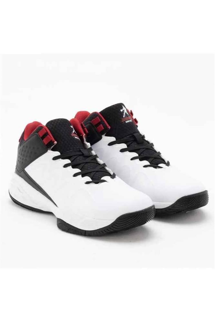 Jump Ja128652121Dt Beyaz Siyah Erkek Basketball Sneaker Ayakkabı