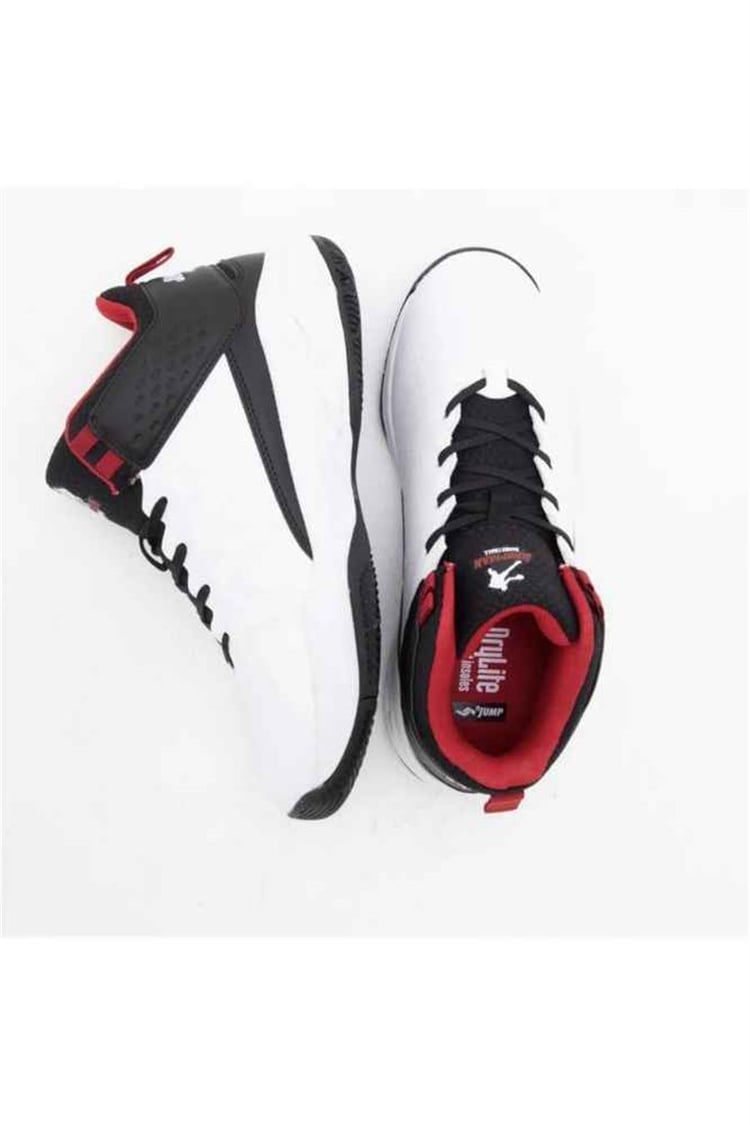 Jump Ja128652121Dt Beyaz Siyah Erkek Basketball Sneaker Ayakkabı