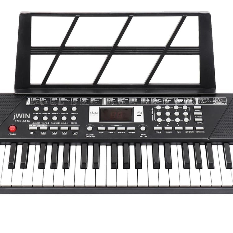 Jwin CMK-6136 61 Tuşlu Elektronik Org (Etiket, Mikrofon ve Adaptör Hediye)