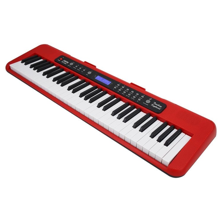 Jwin CTK-3000 61 Tuş Hassasiyetli Org (5 Oktav) - Kırmızı