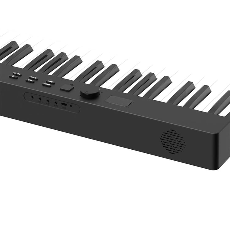 Jwin JDP-8830 Katlanabilir Bluetooth + Şarjlı Piyano - Siyah