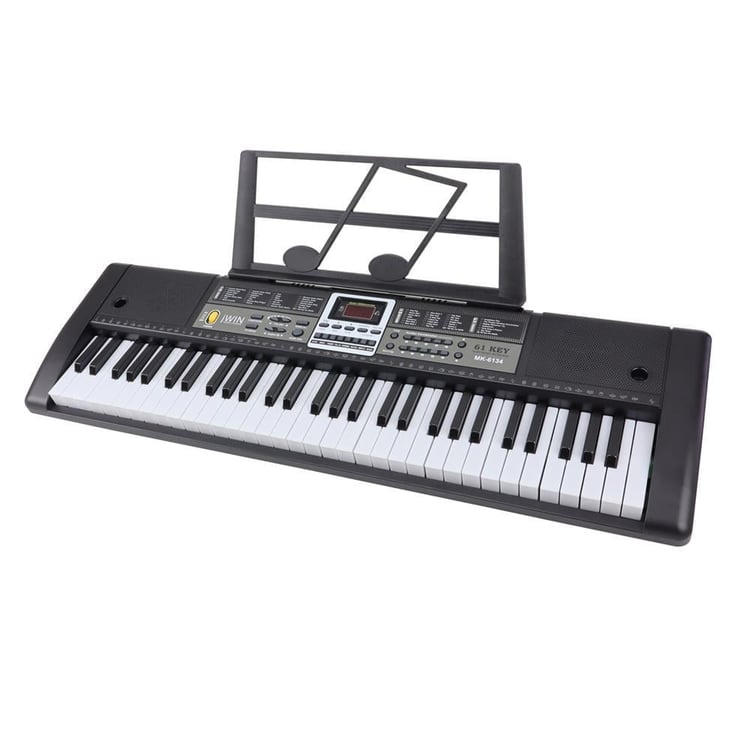 Jwin MK-6134 61 Tuşlu Elektronik Org (Mikrofon ve Adaptör Hediye)