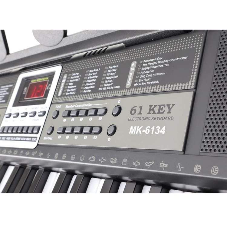 Jwin MK-6134 61 Tuşlu Elektronik Org (Mikrofon ve Adaptör Hediye)