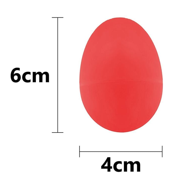 Jwin PE-102 Yumurta Marakaş Orff - Ritim Aleti Seti - Kırmızı