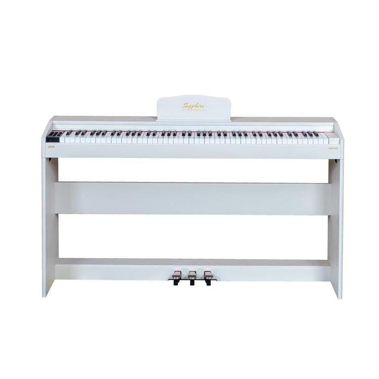 Jwin Sapphire SDP-100 Tuş Hassasiyetli 88 Tuşlu Dijital Piyano - Beyaz