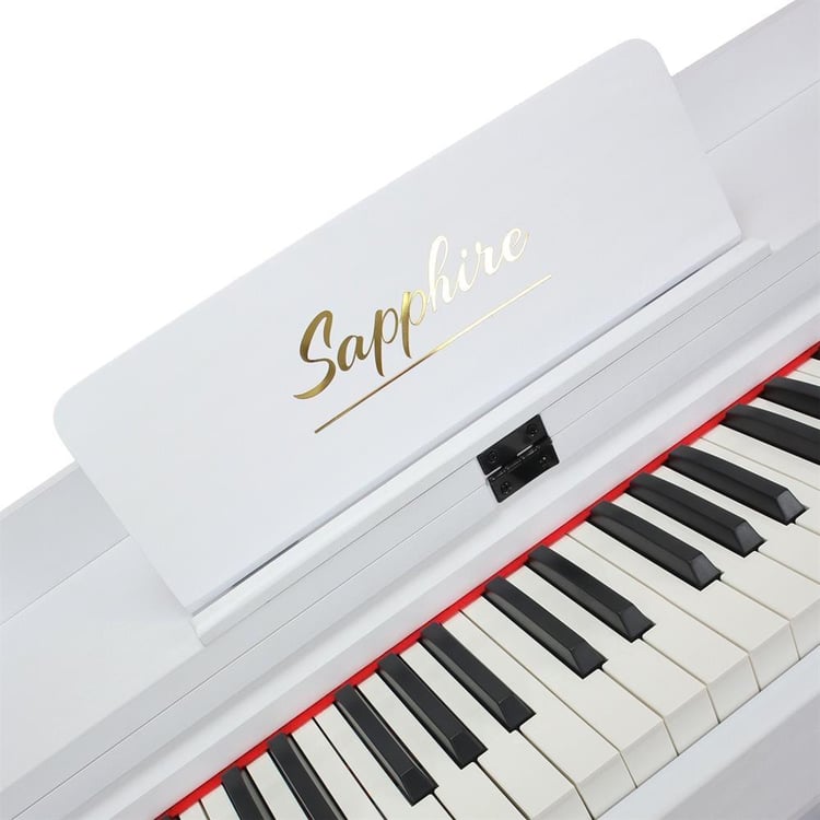 Jwin Sapphire SDP-140 Çekiç Aksiyonlu 88 Tuşlu Dijital Piyano - Beyaz