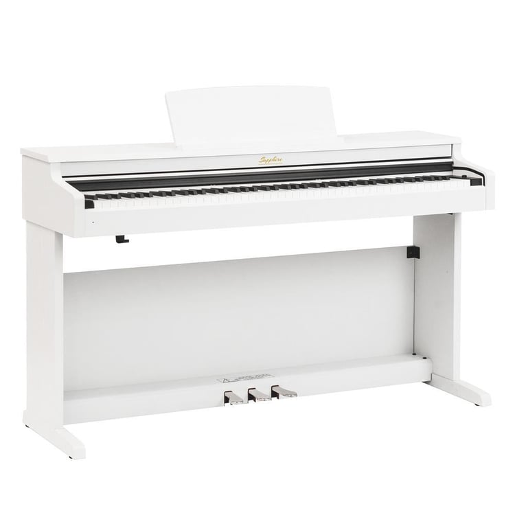 Jwin Sapphire SDP-400 Çekiç Aksiyonlu 88 Tuşlu Dijital Piyano - Beyaz