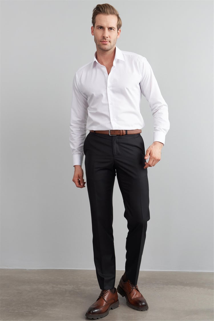 Kagi 502 Erkek Siyah Cavalli Pantolon