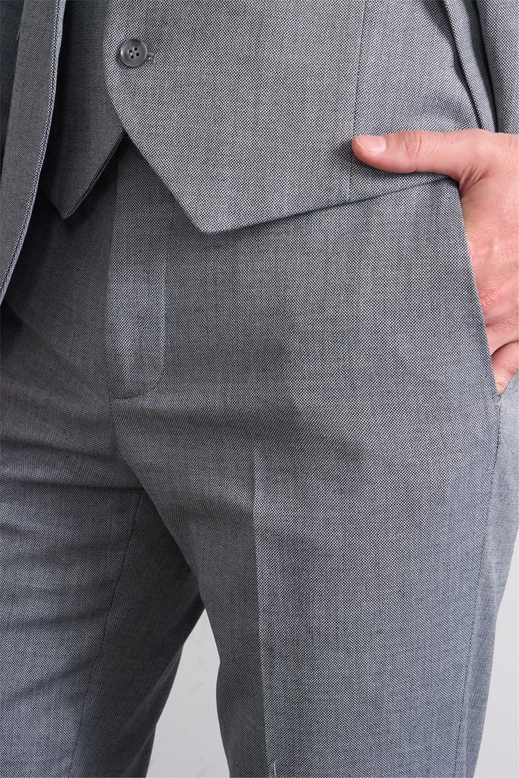 Kagi Vizon Erkek Pamuk Polyester Parma Yelekli Takım