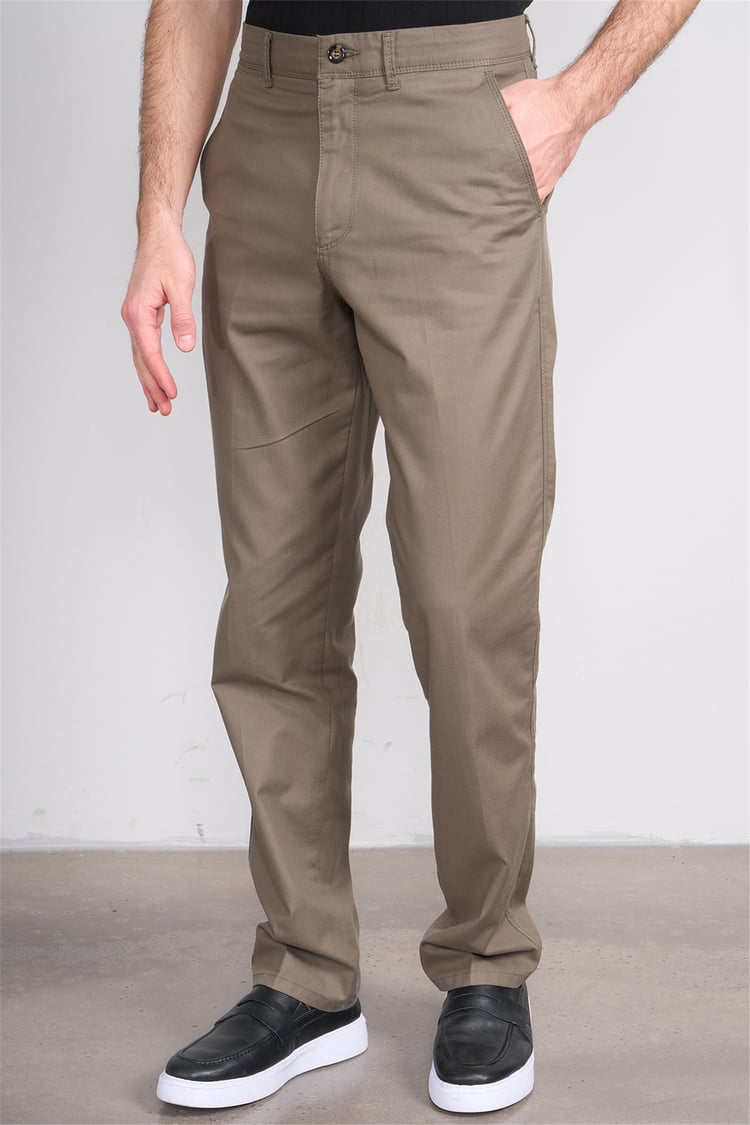 Kagi Y26 Cordoba Keten Pantolon Haki