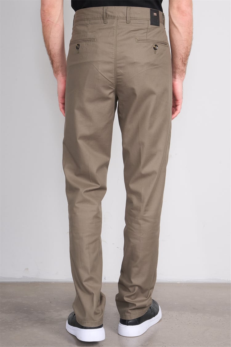 Kagi Y26 Cordoba Keten Pantolon Haki