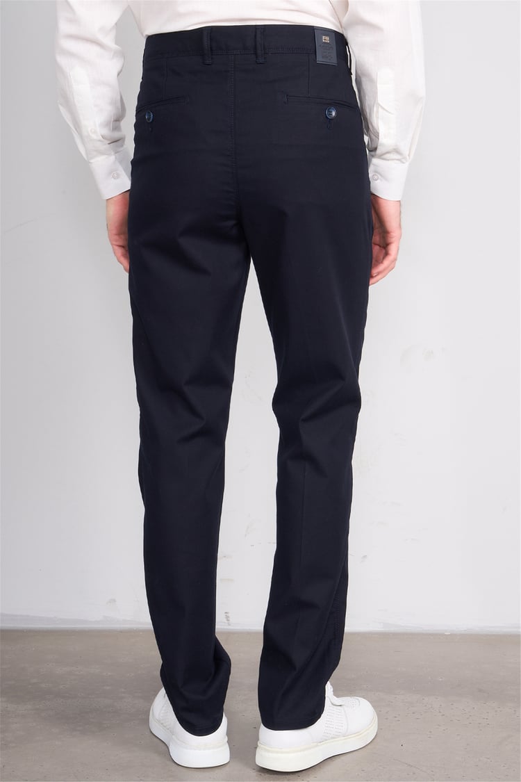 Kagi Y26 Cordoba Keten Pantolon Lacivert