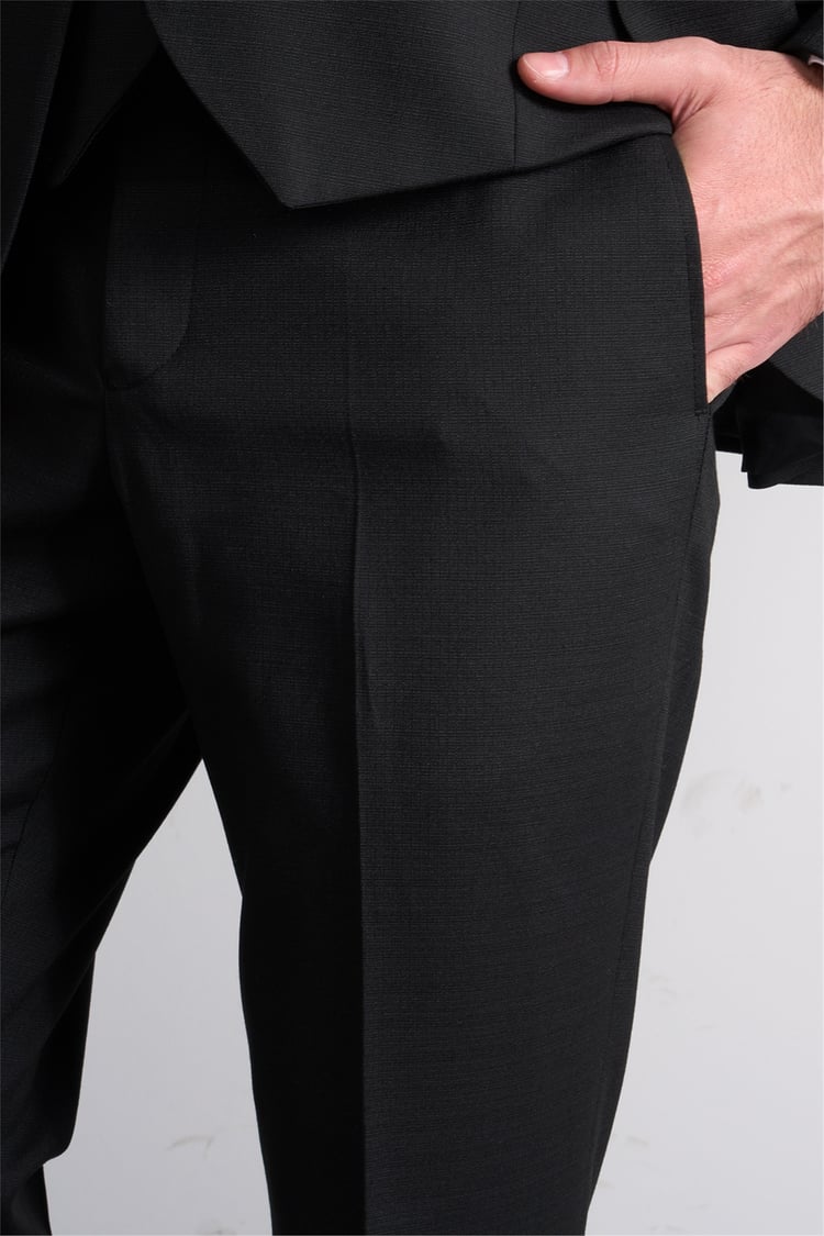 Kagi Y26 Eyfel Slim Fit Yelekli Takım Elbise Siyah