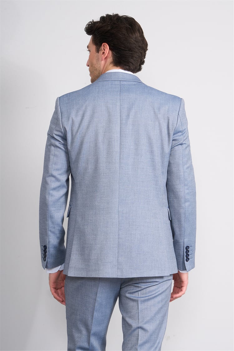 Kagi Y26 Monza Slim Fit Yelekli Takım Elbise Mavi