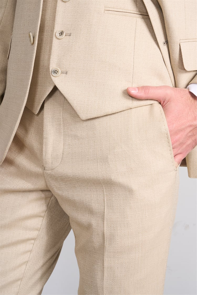 Kagi Y26 Ramırez Slim Fit Yelekli Takım Elbise Vizon