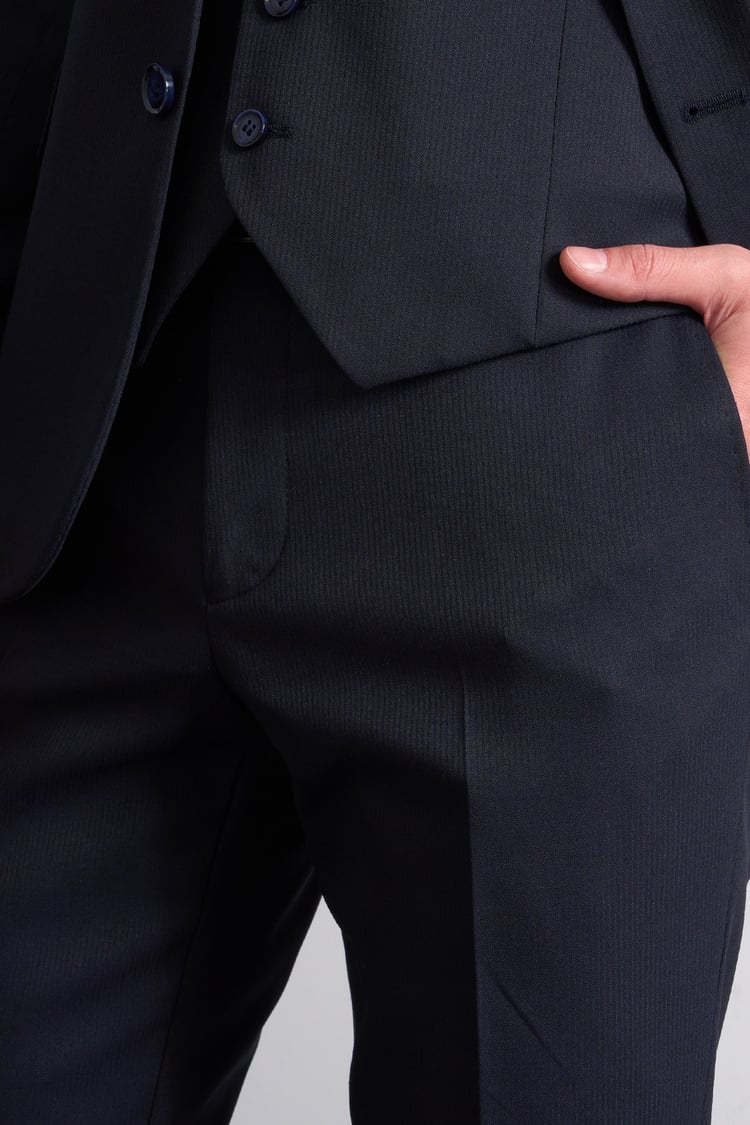 Kagi Y26 Salvador Slim Fit Yelekli Takım Elbise Lacivert
