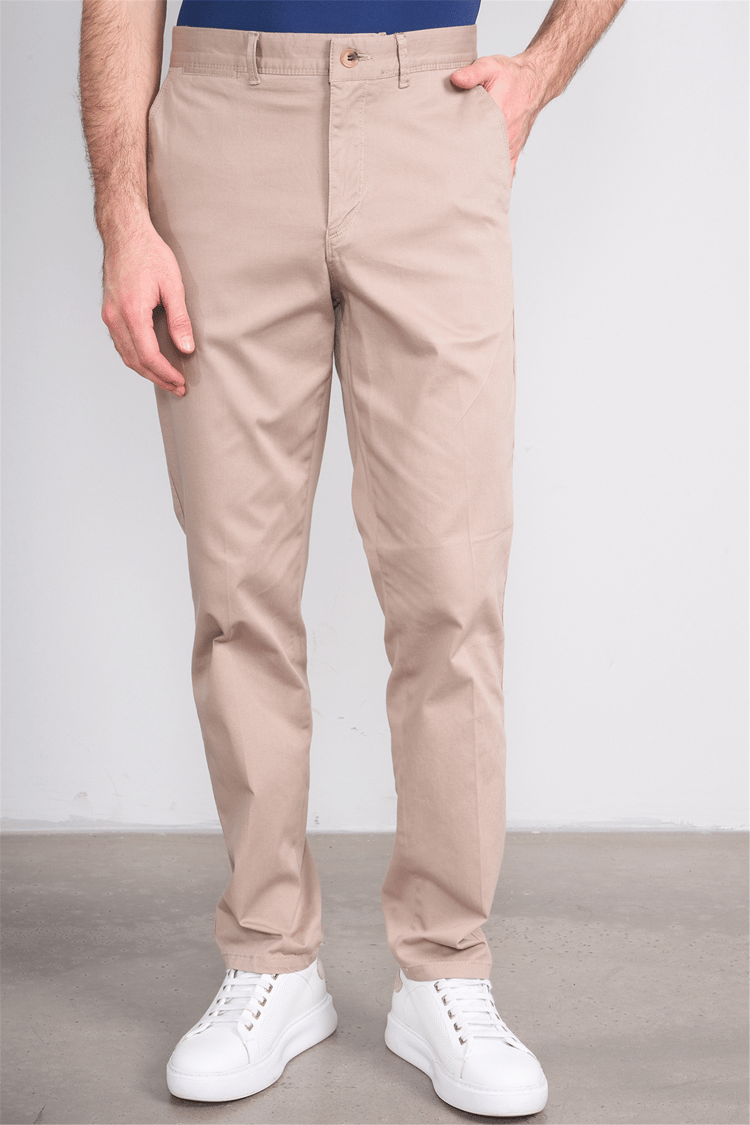 Kagi Y26 Toledo Keten Pantolon Bej