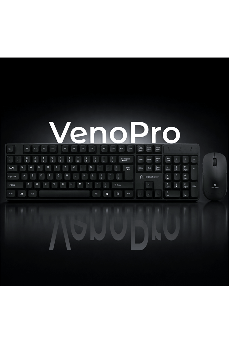 KATJMER KMSVN-002 Veno Pro Klavye Mouse Seti