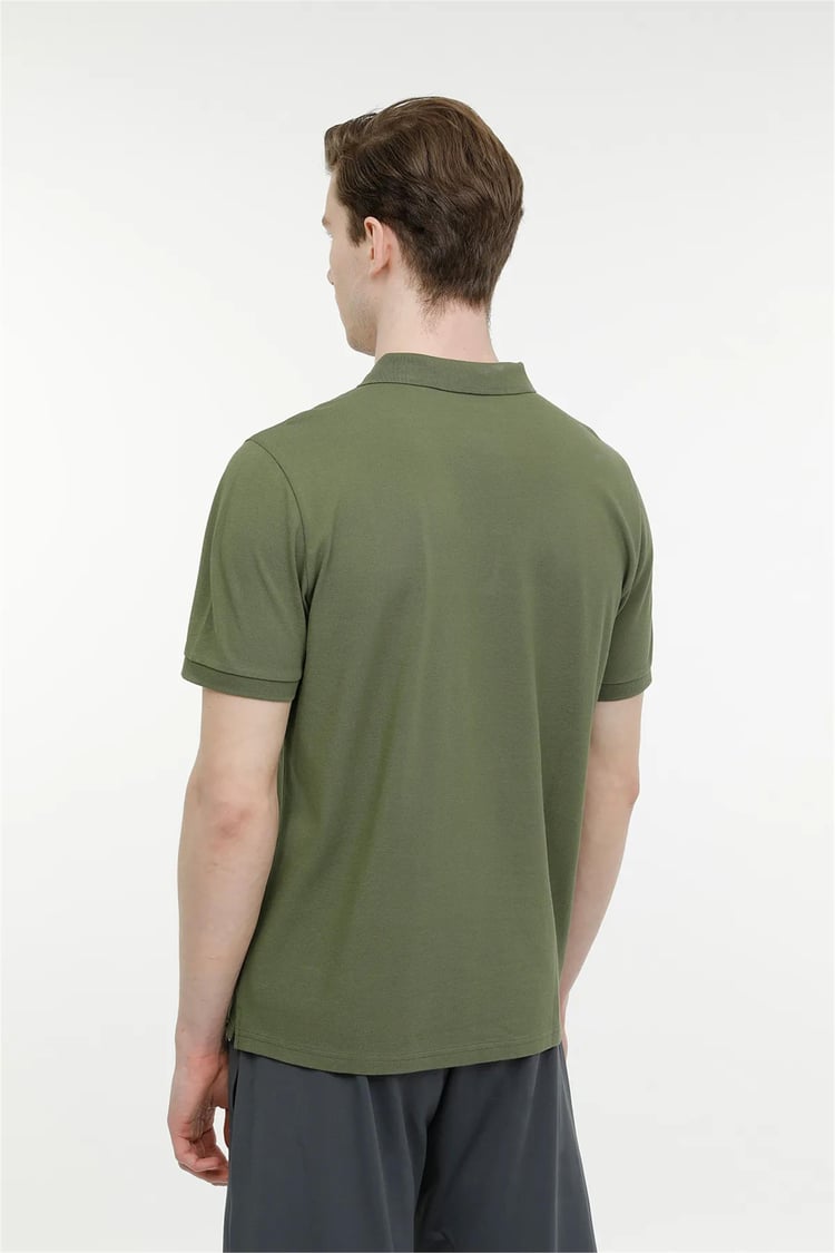Kınetıx A10150995808010 4M M-Sn328 T-Shirt 4Fx Haki Erkek Polo T-Shirt