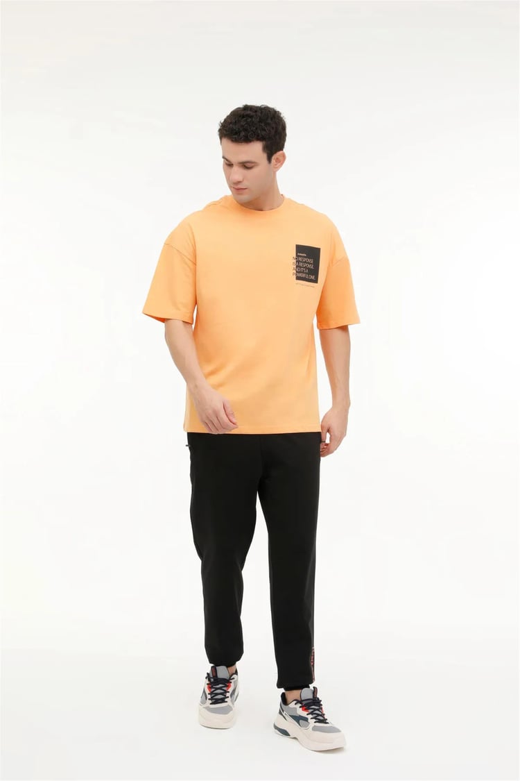 Kınetıx A10157242008010 4M Ml Tonro 11Es-Slg-103 4Fx K Kayısı Erkek T-Shirt