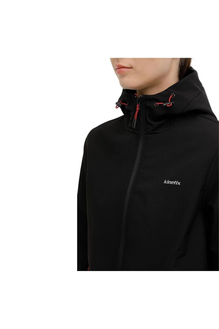 Kınetıx A10178520108010 4W Wb Basıc 5Gf748 4Pr Sıyah Kadın Softshell Mont