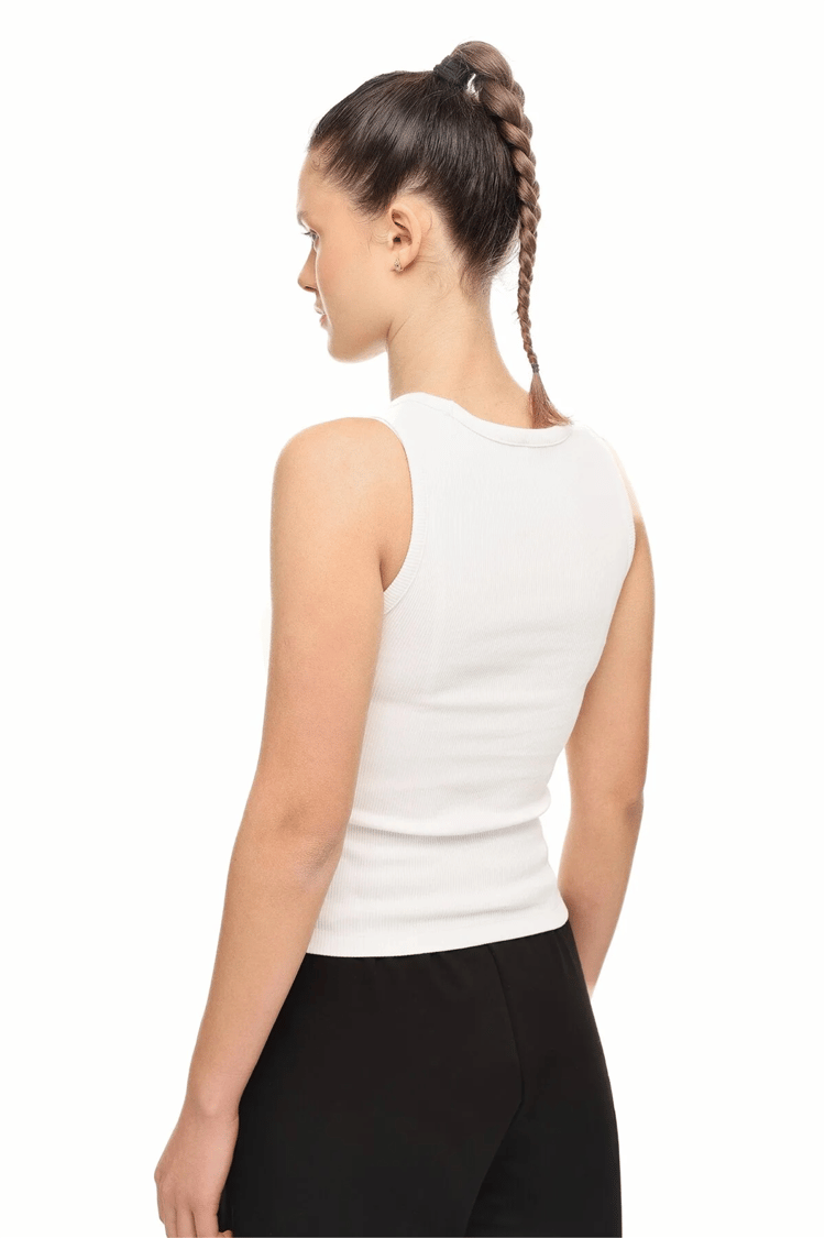 Kınetıx A10206426512010 6M Wb 10Beren Mdk208 6Fx Ekru Kadın Kolsuz T-Shırt