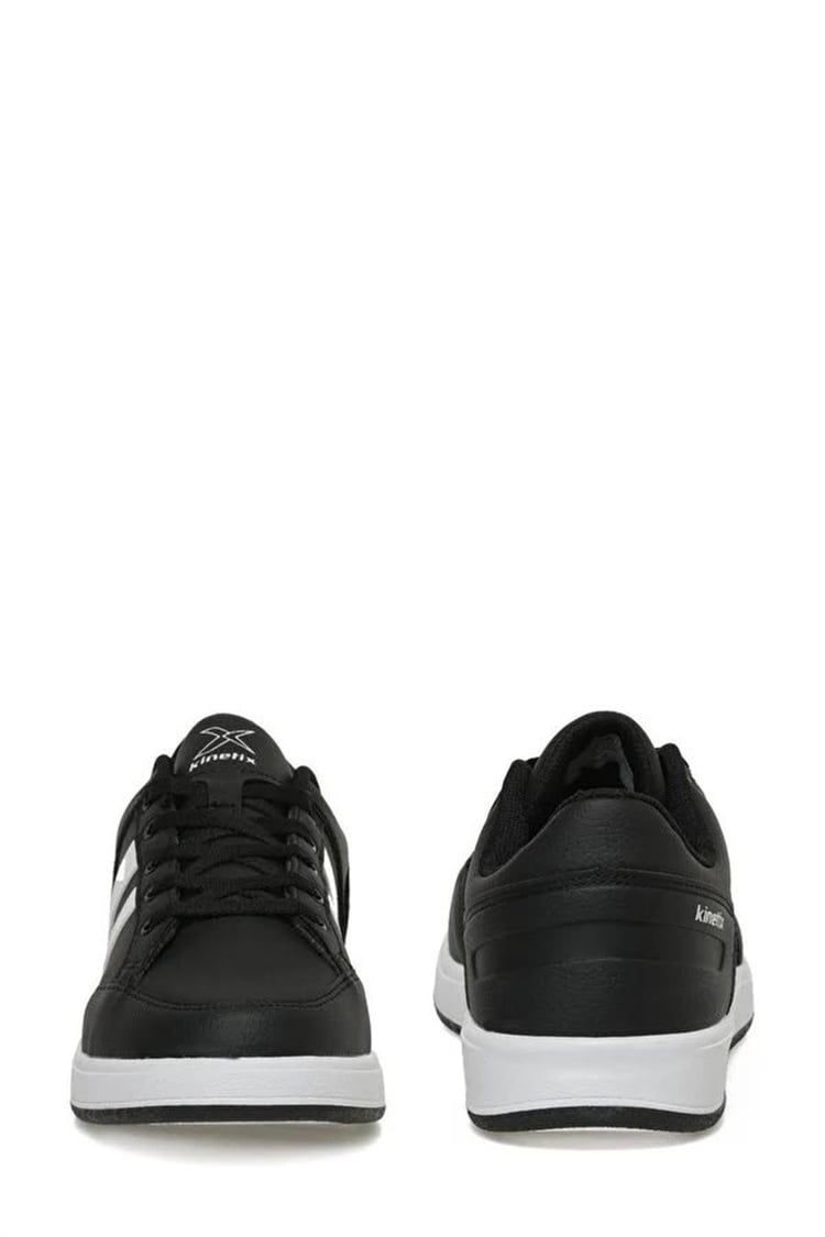 Kinetix Kort Pu 3Pr Siyah Beyaz Erkek Sneaker Ayakkabı