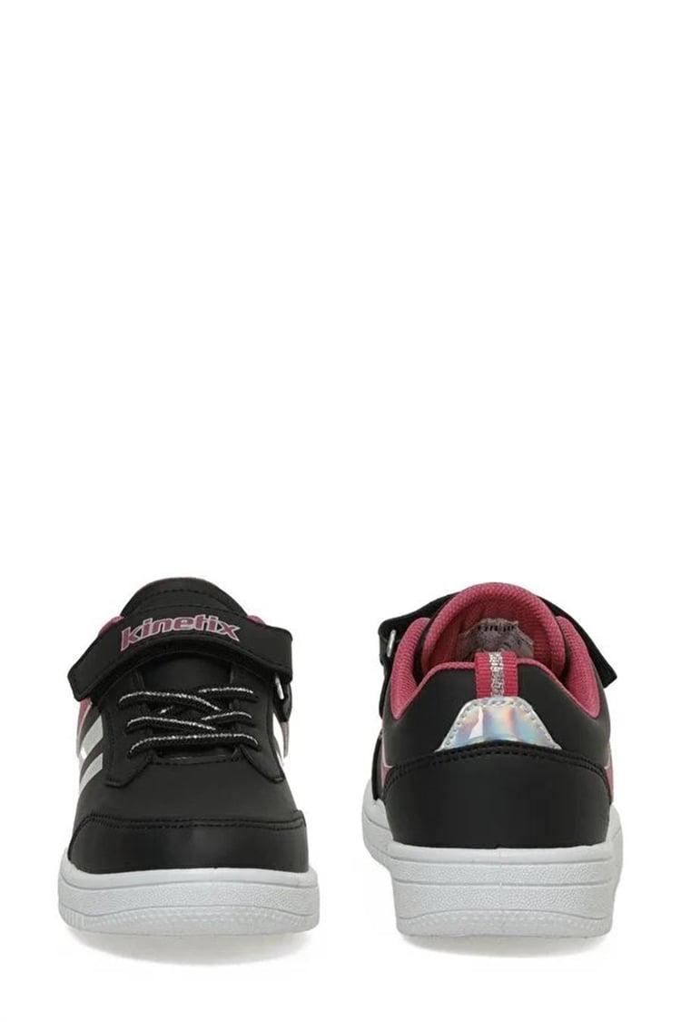 Kinetix Luna 3Pr Siyah Fusya Gumus Filet Kız Çocuk Sneaker Ayakkabı