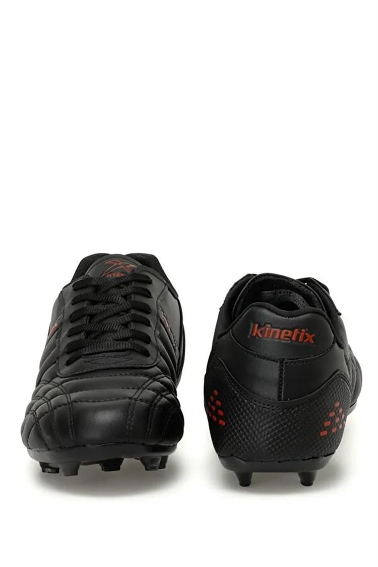 Kinetix Volky Ag 3Pr Siyah Kırmızı Erkek Futbol Krampon Ayakkabı